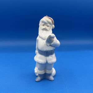 Lladro Figurine #5842 Santa Claus Mini Papa Noel Christmas Ornament (NO BOX)